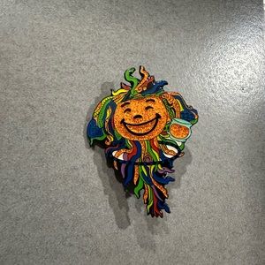 Original Orange Hoolaid Man, Electric Koolaid Acid Test Grateful Dead Lapel Pin